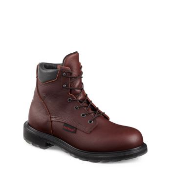 Red Wing SuperSole® 2.0 6-inch Safety Toe Wandelschoenen Heren Bordeaux - 2406
